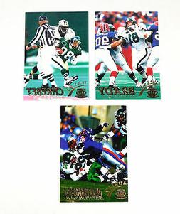 1996 Pacific Gridiron Football New York Jets Gold Parallel T