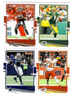 2020 Donruss Football Base Veterans & Stars #1-250 Complete 